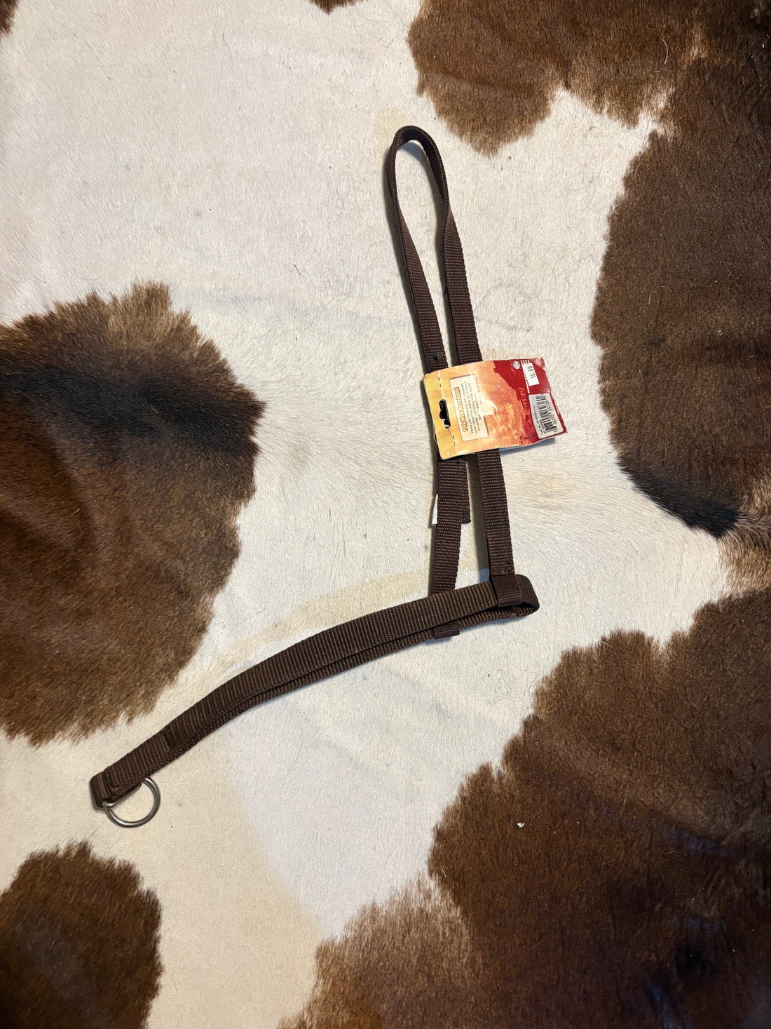 Tie Down Nylon Noseband Brown