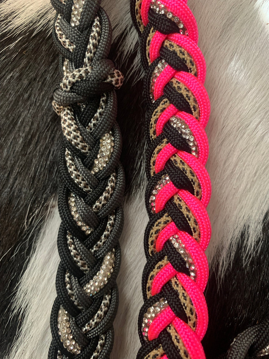 Bling knot Barrel Reins