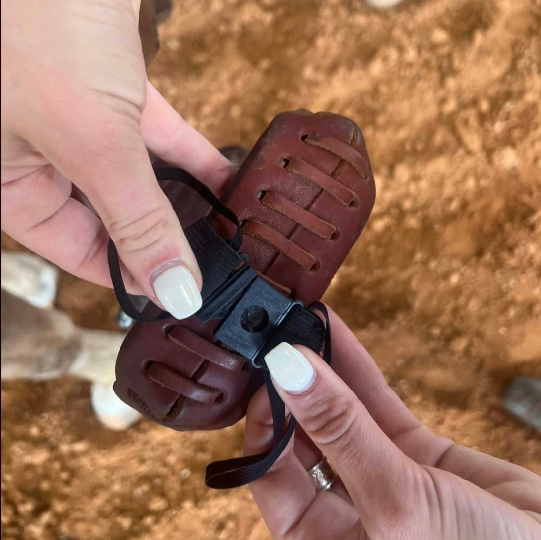 The Better Band Stirrup Bands for Barrel Racing